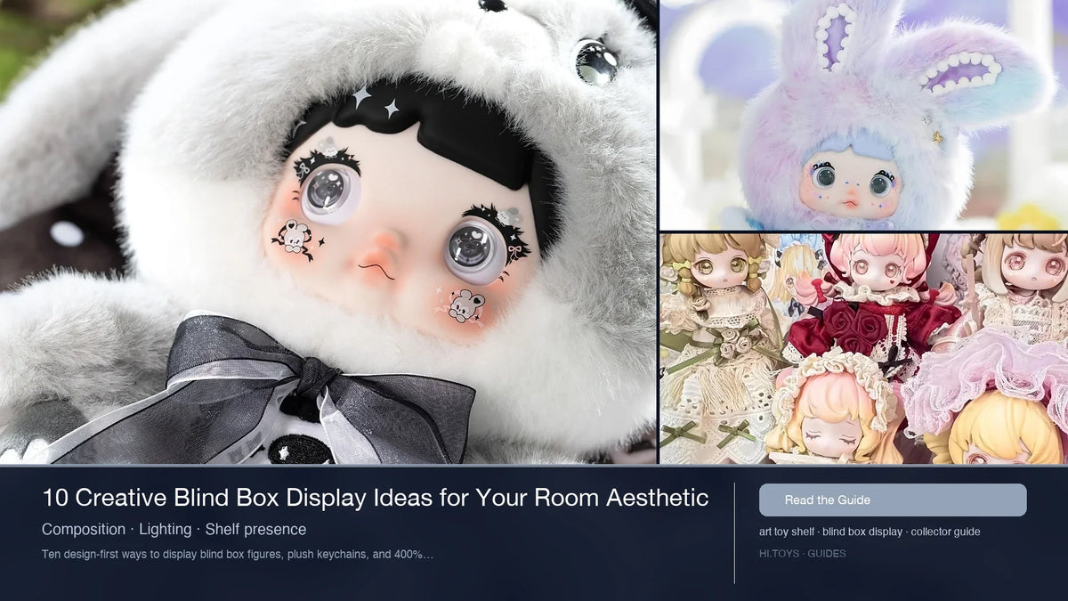 10 Creative Blind Box Display Ideas for Your Room Aesthetic — Hi.toys editorial cover