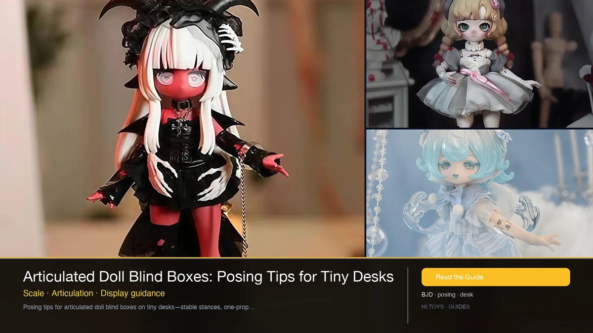 Articulated Doll Blind Boxes: Posing Tips for Tiny Desks — Hi.toys editorial cover