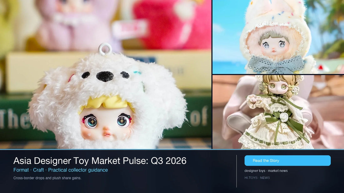 Asia Designer Toy Market Pulse: Q3 2026 — Hi.toys editorial cover