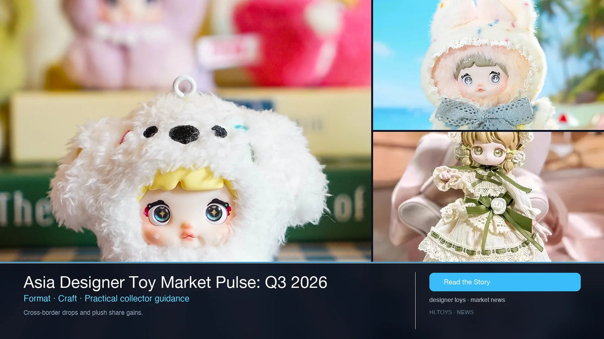 Asia Designer Toy Market Pulse: Q3 2026 — Hi.toys editorial cover