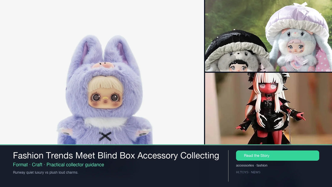 Fashion Trends Meet Blind Box Accessory Collecting — Hi.toys editorial cover