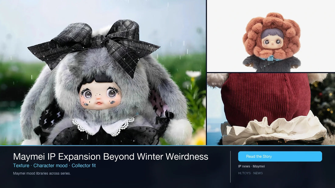 Maymei IP Expansion Beyond Winter Weirdness — Hi.toys editorial cover