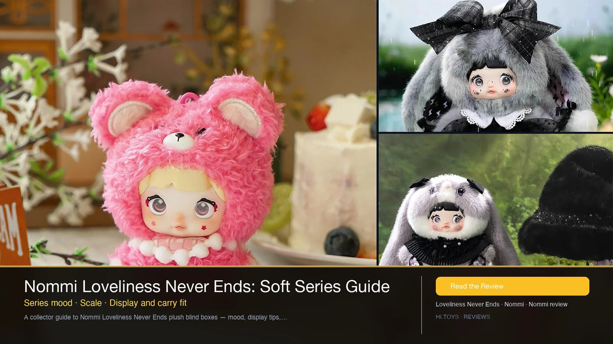 Nommi Loveliness Never Ends: Soft Series Guide — Hi.toys editorial cover