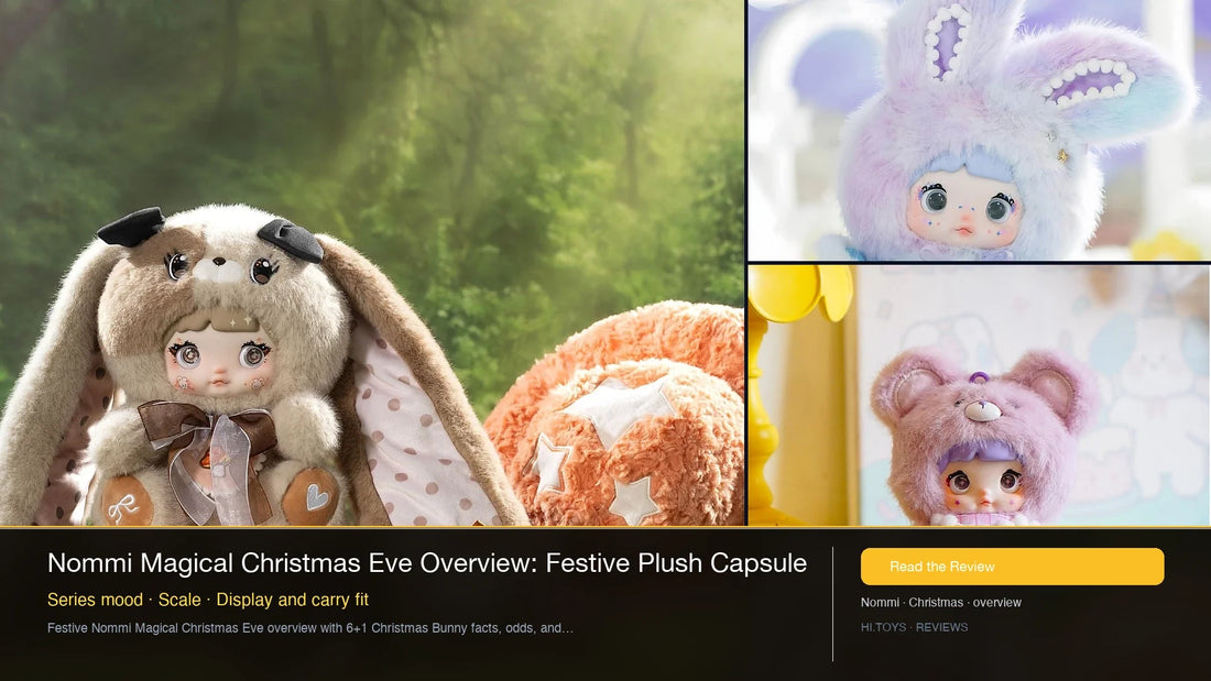 Nommi Magical Christmas Eve Overview: Festive Plush Capsule — Hi.toys editorial cover