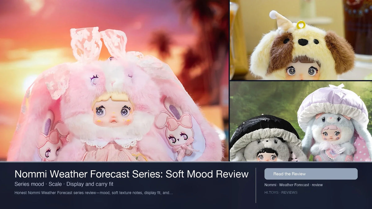 Nommi Weather Forecast Series: Soft Mood Review — Hi.toys editorial cover