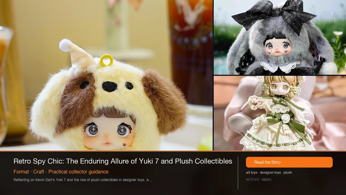 Retro Spy Chic: The Enduring Allure of Yuki 7 and Plush Collectibles — Hi.toys editorial cover
