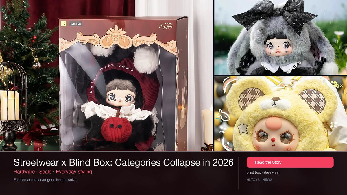 Streetwear x Blind Box: Categories Collapse in 2026 — Hi.toys editorial cover