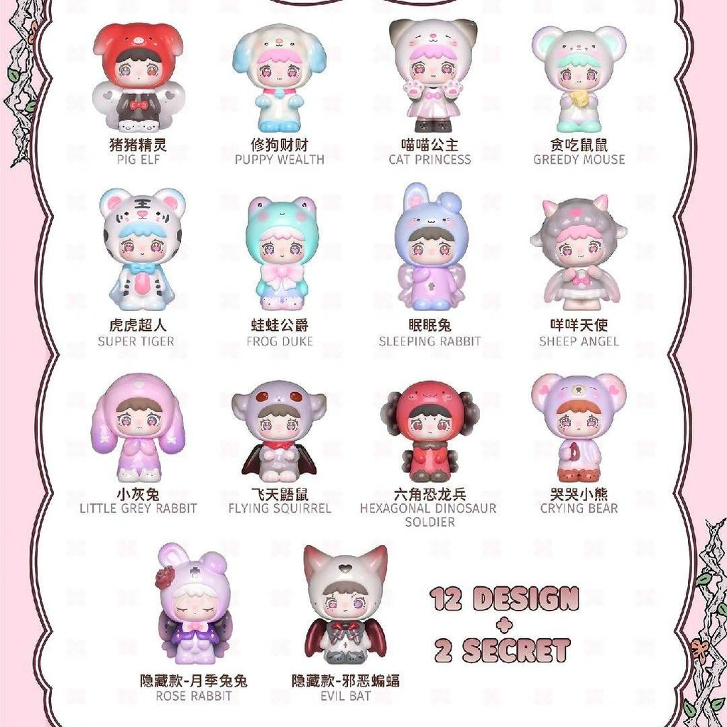 QUBII ANIMAL Animal Castle Dark Night Series