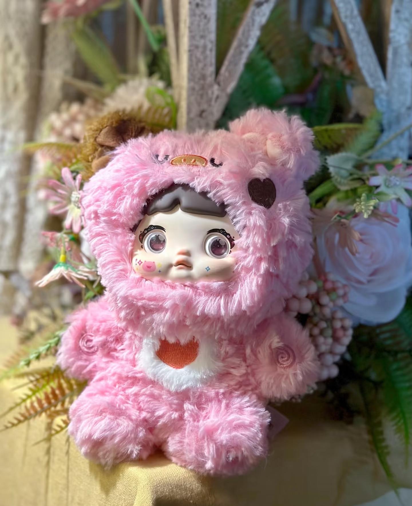 Nommi Loveliness Never Ends Collection Plush Blind Box – Cute Around the Clock Mystery Collectible Stuffed Toy Surprise Gift for Kids and Fans Soft and Adorable Figures Blindbags