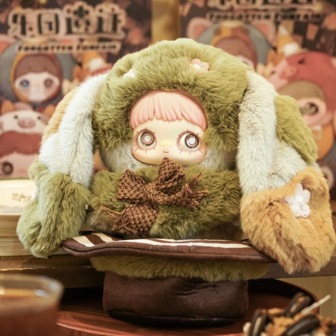 [400% Size] MayMei Fogotten Funfair Collection Plush Blind Box – Petrified Magic Plush Figure, Mystery Box Collectible Toy, Surprise Soft Sculpture Gift