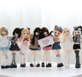 New Style Touch My Bangs Series Undrilled BJD Blind Box - 1/8 Bonnie Action Figure Doll, Cute Collectible Poseable Figurine, Scale Articulated Figure for Toys & Hobbies