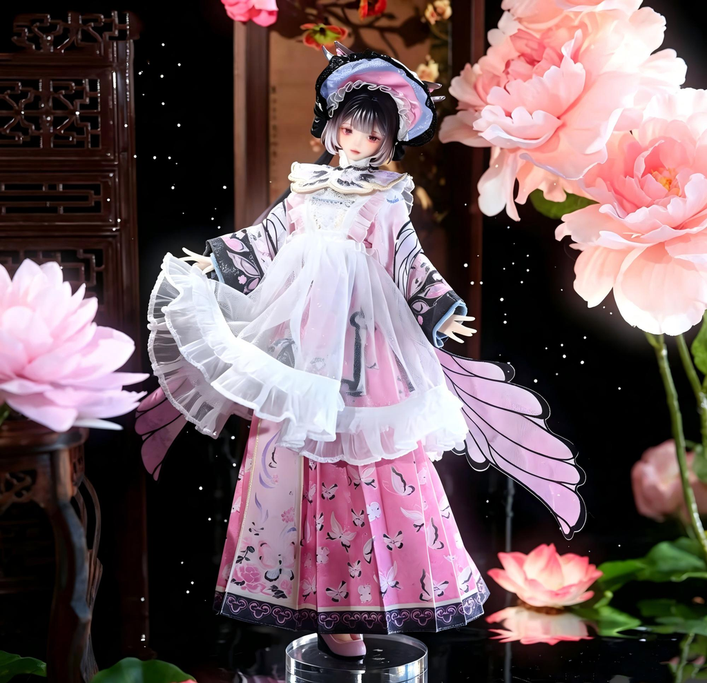 "A 1000 Year Romance and Beauty" Collectible BJD Blind Box Blind Bag, Collectible Figurine, Surprise Figure, 1×Random V Series Action Figure, 15 18 cm Artistic Low Key Doll, Figurines for Collectors