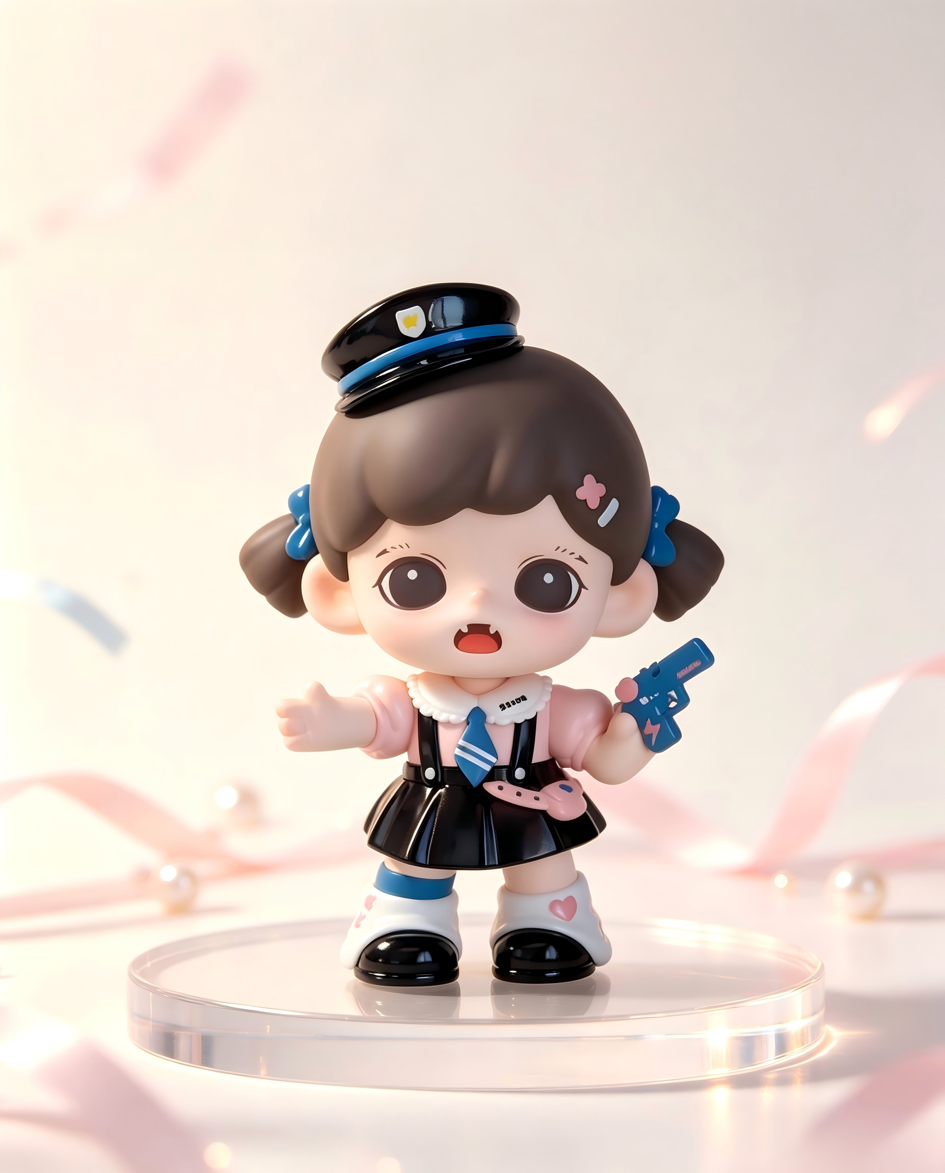 Zoraa Super-Powered Policewoman collectible figure