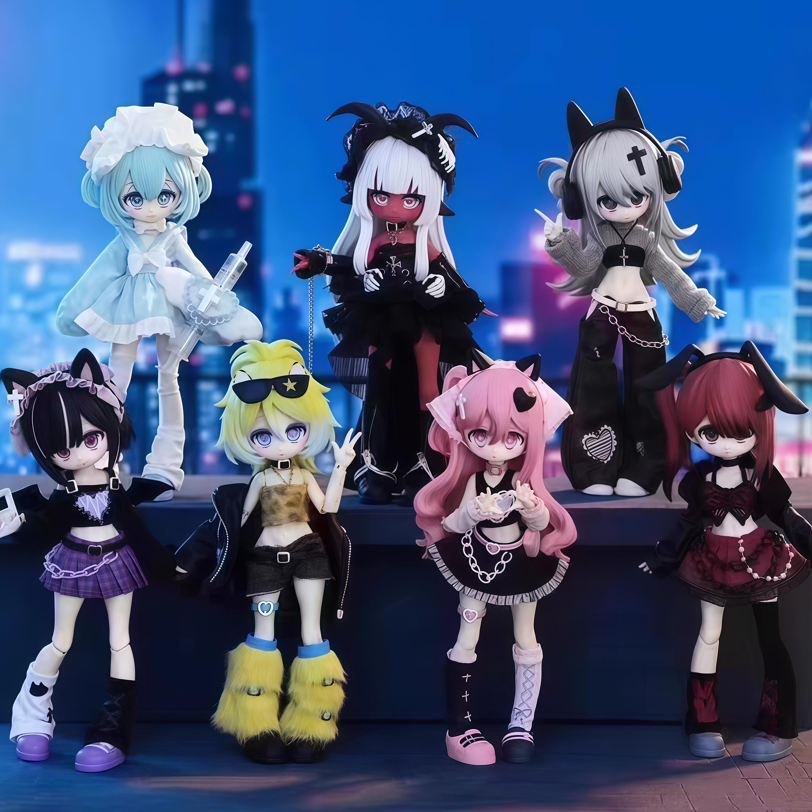 10000 Escape Plan Series BJD Blind Box