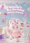 Nommi Wish Collector 400% 3rd Anniversary Limited Plush Hanging Card
