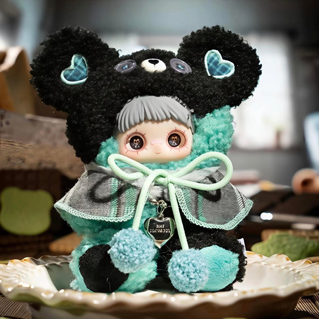Maymei Tiny Bear Cookie Series Keychain & Pendant – Cute Soft Collectible Hanging Charms, Perfect Gift for Kids & Collectors