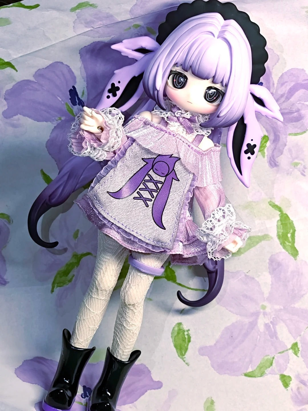 Lulu Ling: Four-Eared Articulated Figure (Variant Color/Heterochromatic Eyes) – Anime-Style Collectible Doll