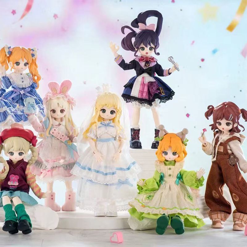 Ordinary Puppy's Color Wardrobe Movable Doll 1.0 Series Blind Box