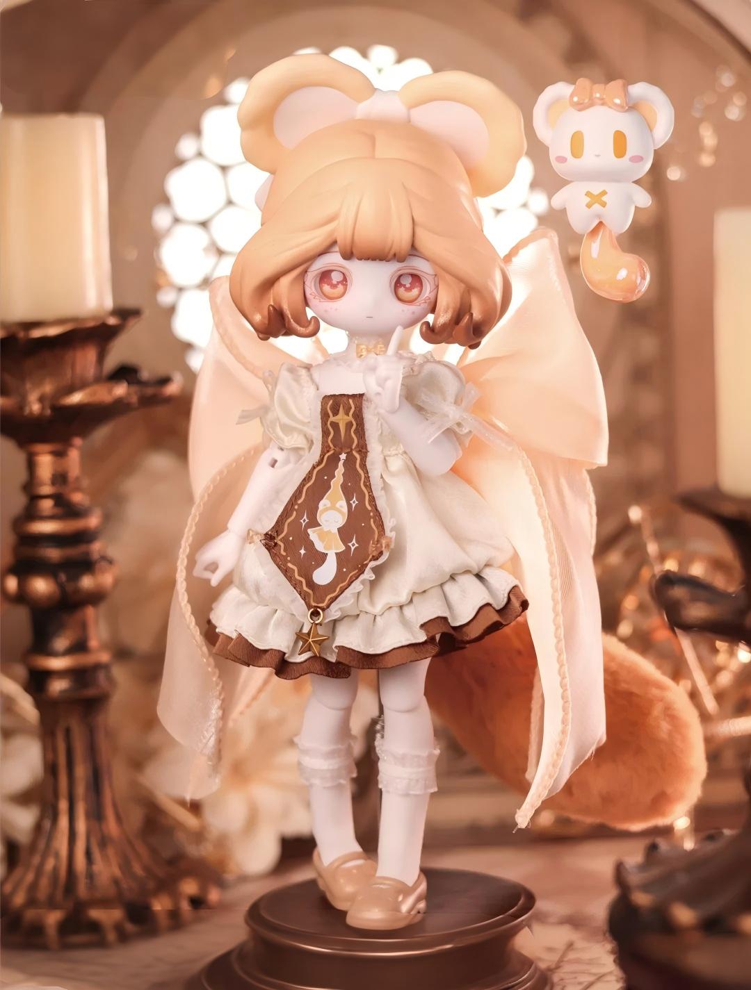 Jinqixiong "Magic Bear" BJD Articulated Figure – Includes Exclusive Mini-Pet (Trendy Collectible Doll / Gift)