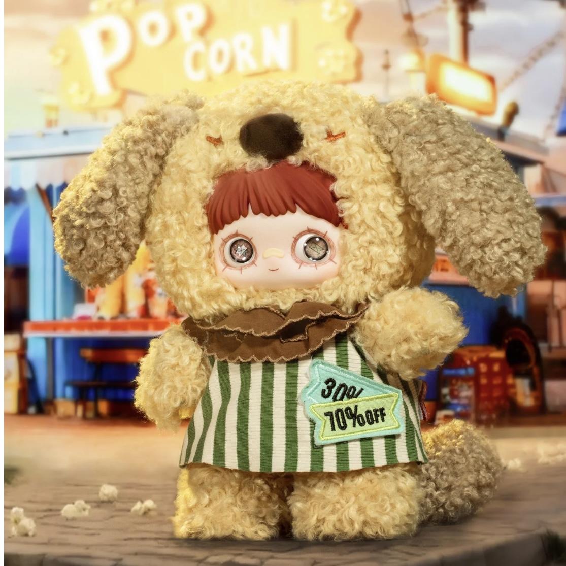[400% Size] MayMei Fogotten Funfair Collection Plush Blind Box – Petrified Magic Plush Figure, Mystery Box Collectible Toy, Surprise Soft Sculpture Gift