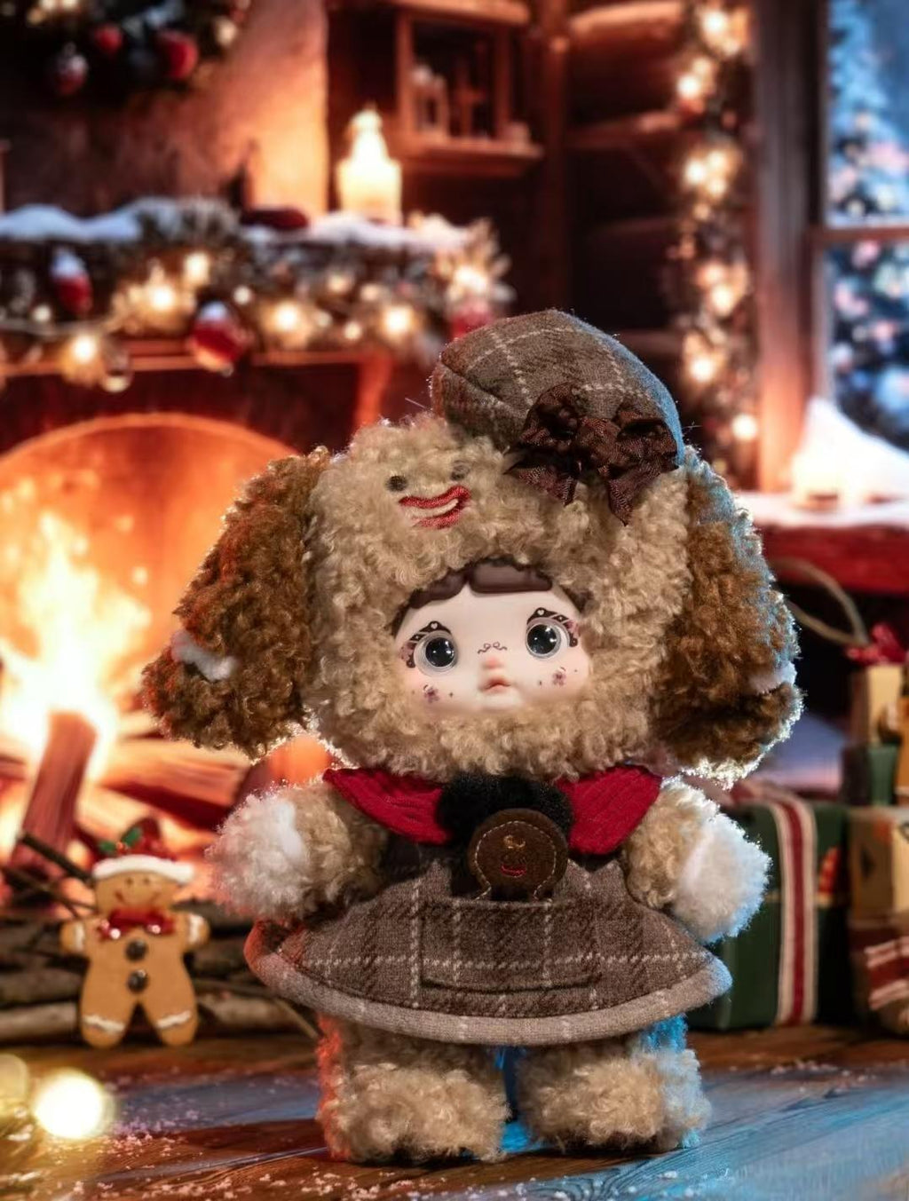 Nommi Magical Christmas Eve Plush Blind Box – Kawaii Holiday Plush Charm, Cute Festive Bag Pendant, Soft Collectible Toy Gift for Girls & Christmas Lovers