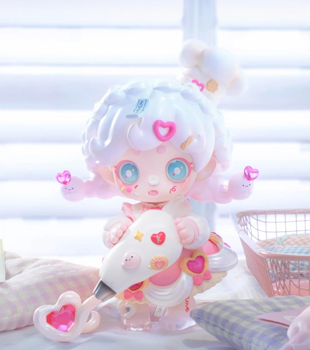 Keeno Creamy Crunch Mew Limited‑Edition Art Figure, 16cm Height, Only 85pcs Worldwide, Collectible Designer Toy