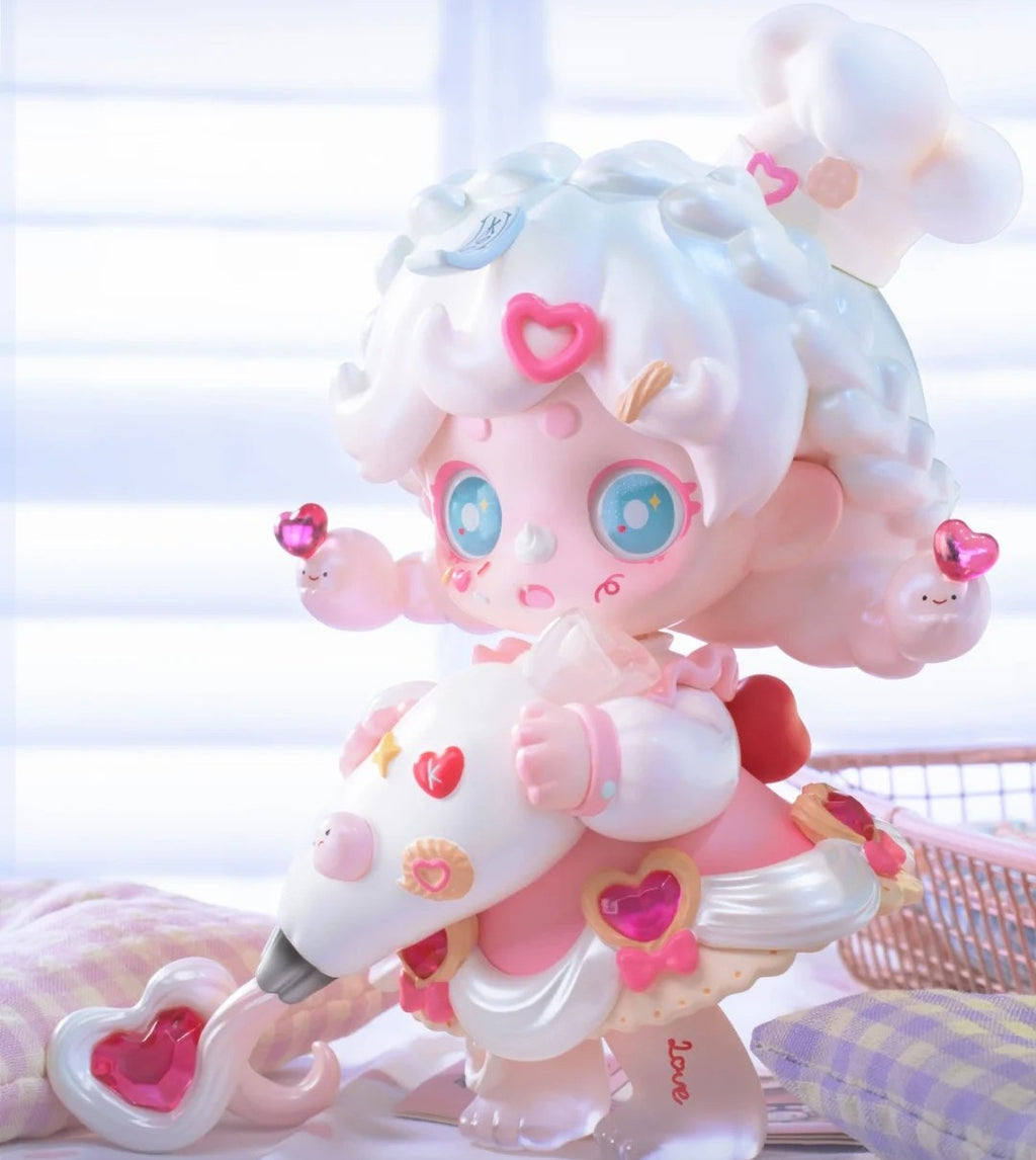 Keeno Creamy Crunch Mew Limited‑Edition Art Figure, 16cm Height, Only 85pcs Worldwide, Collectible Designer Toy