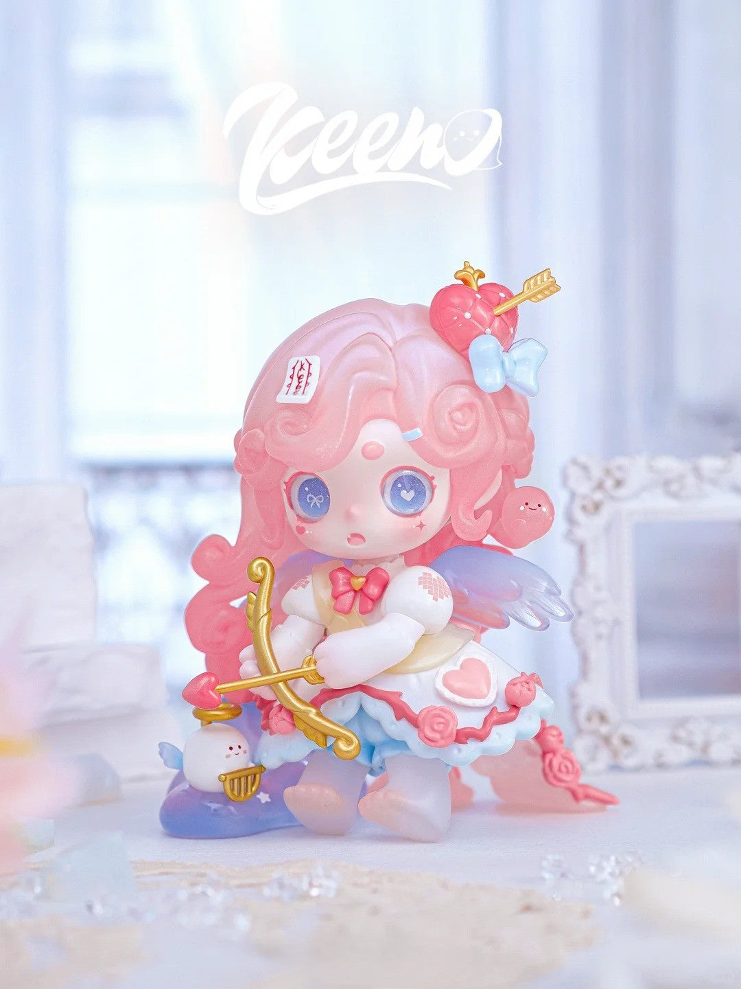 Keeno Confused Cupid Limited‑Edition Art Figure, Collectible Designer Toy