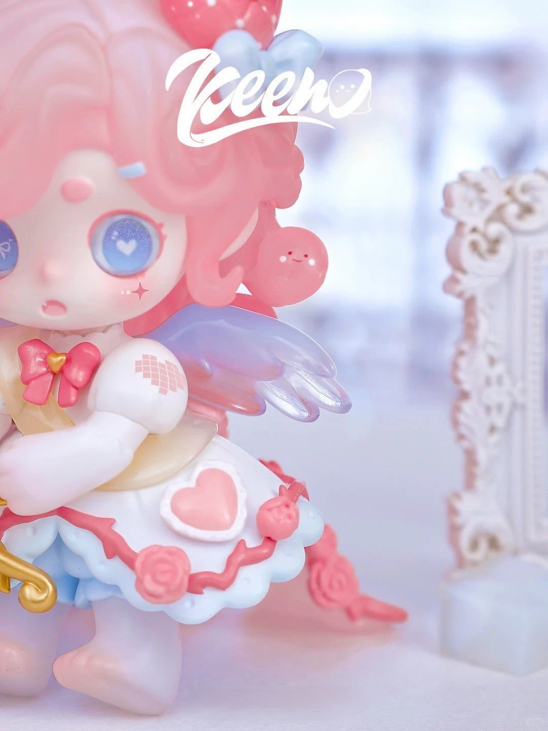 Keeno Confused Cupid Limited‑Edition Art Figure, Collectible Designer Toy