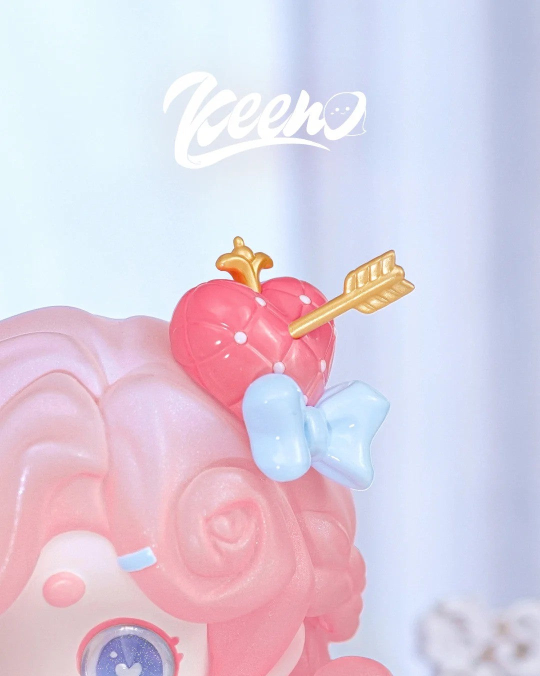 Keeno Confused Cupid Limited‑Edition Art Figure, Collectible Designer Toy