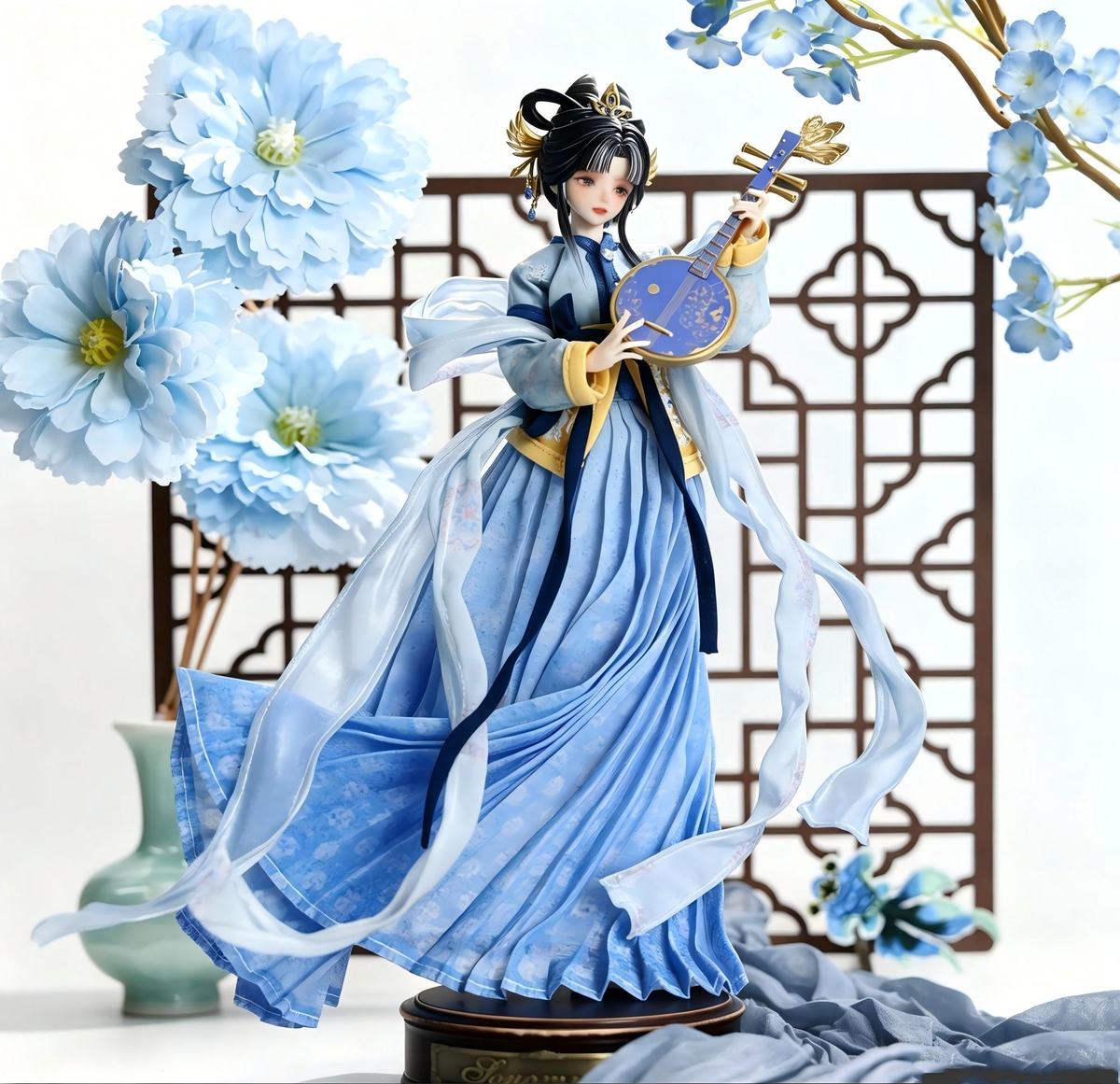 "A 1000 Year Romance and Beauty" Collectible BJD Blind Box Blind Bag, Collectible Figurine, Surprise Figure, 1×Random V Series Action Figure, 15 18 cm Artistic Low Key Doll, Figurines for Collectors