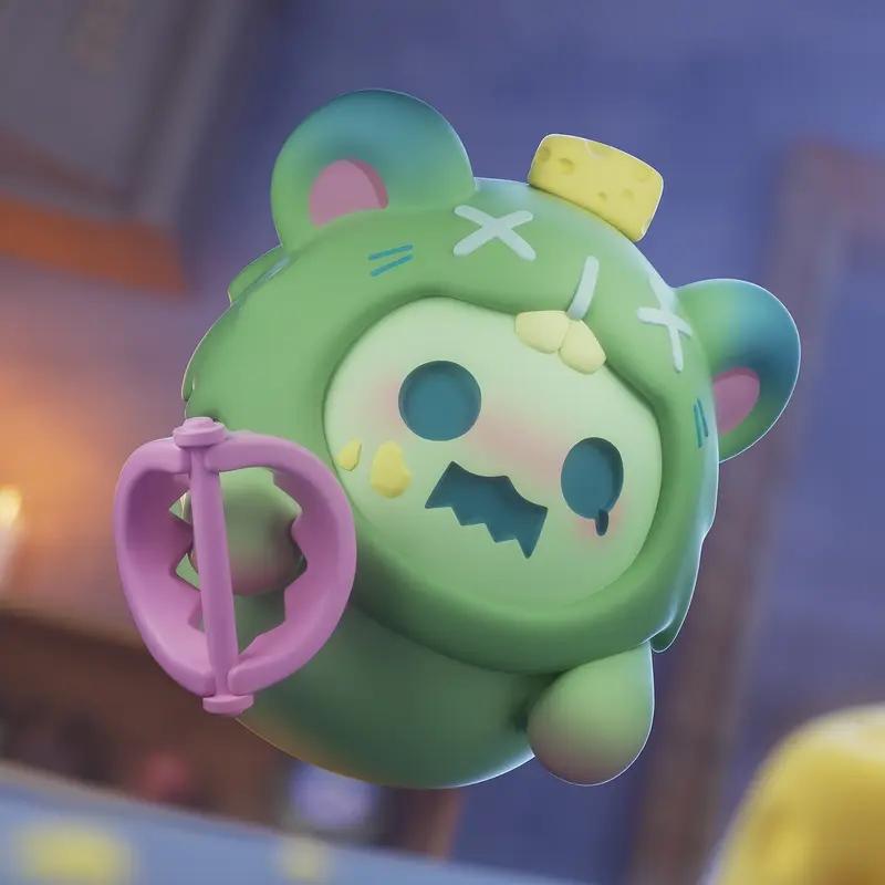 ShinWoo Ghost Bear House Series Figure Blind Box