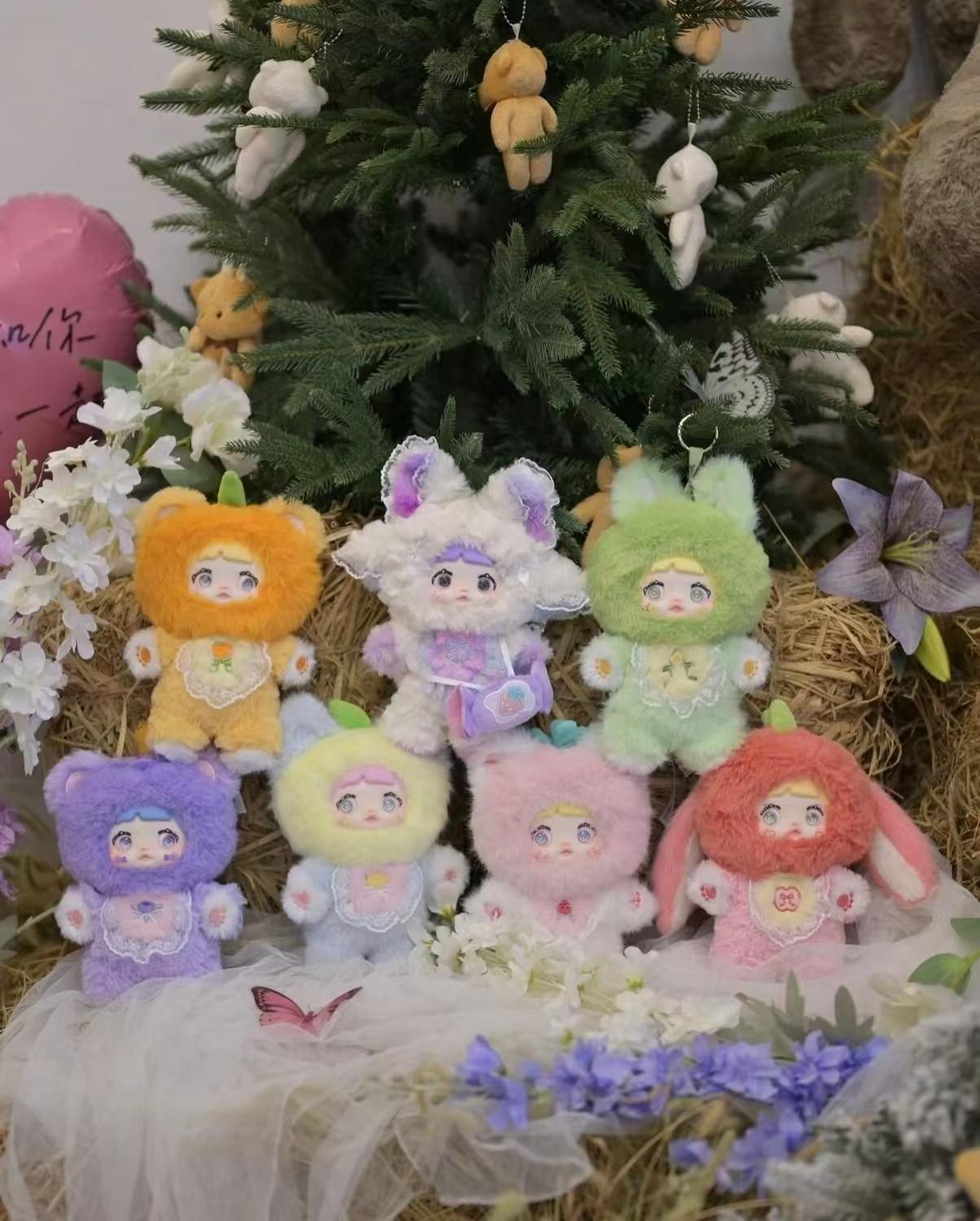 Nommi Interesting Fruits Series Blind Box Toys Surprise Mystery Collectibles with Cute Fruit-Themed Characters Fun Unboxing Toy Gift for Kids Teens and Collectors Blindbags