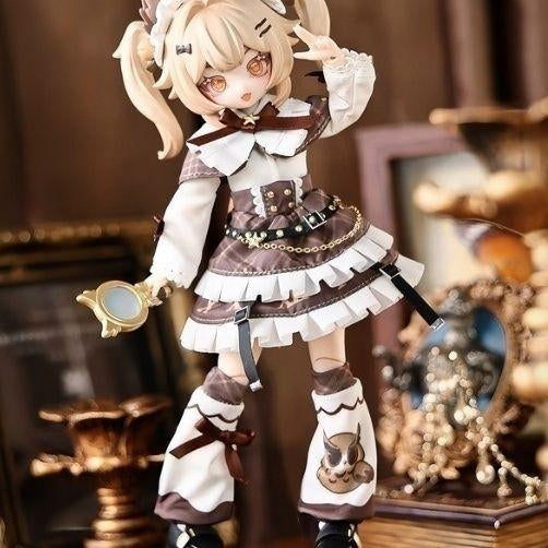 X Elite Agent Series 1/8 Bonnie BJD Blind Box Collectible, Jointed Dress-Up Doll, Action Figures for Birthday Christmas Gifts