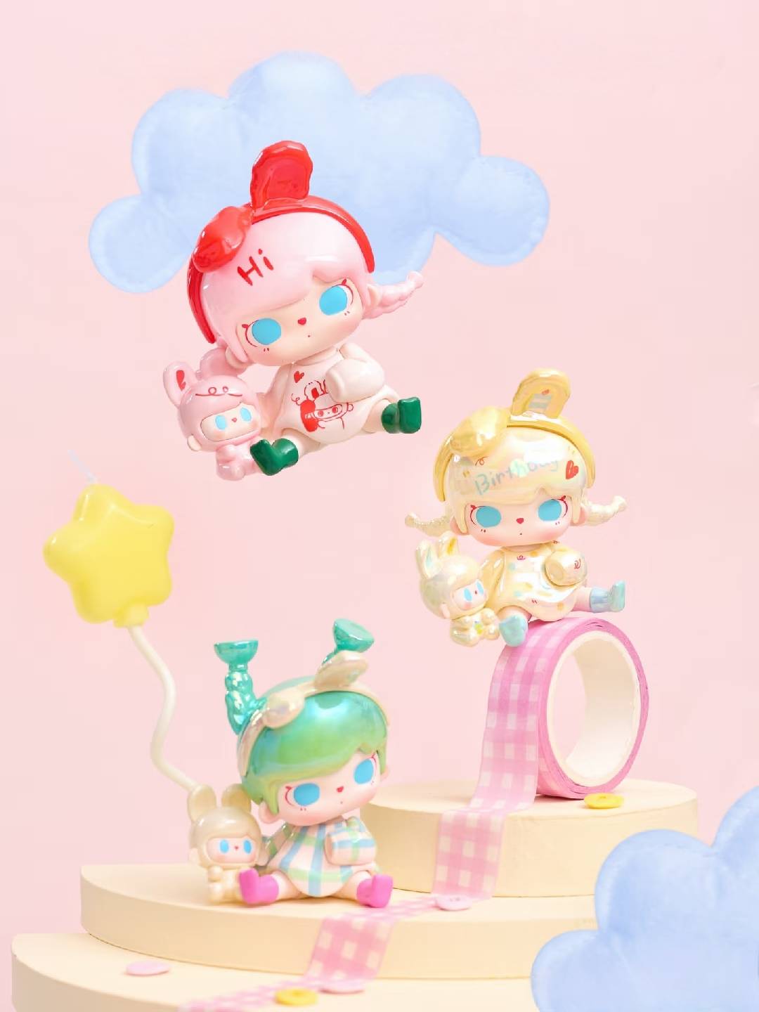 TUTU BEAR Time Glitch Surprise Blind Box