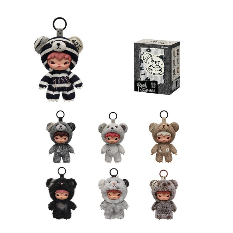 POP MART Hirono Road Journal Series-Plush Doll Pendant Blind Box