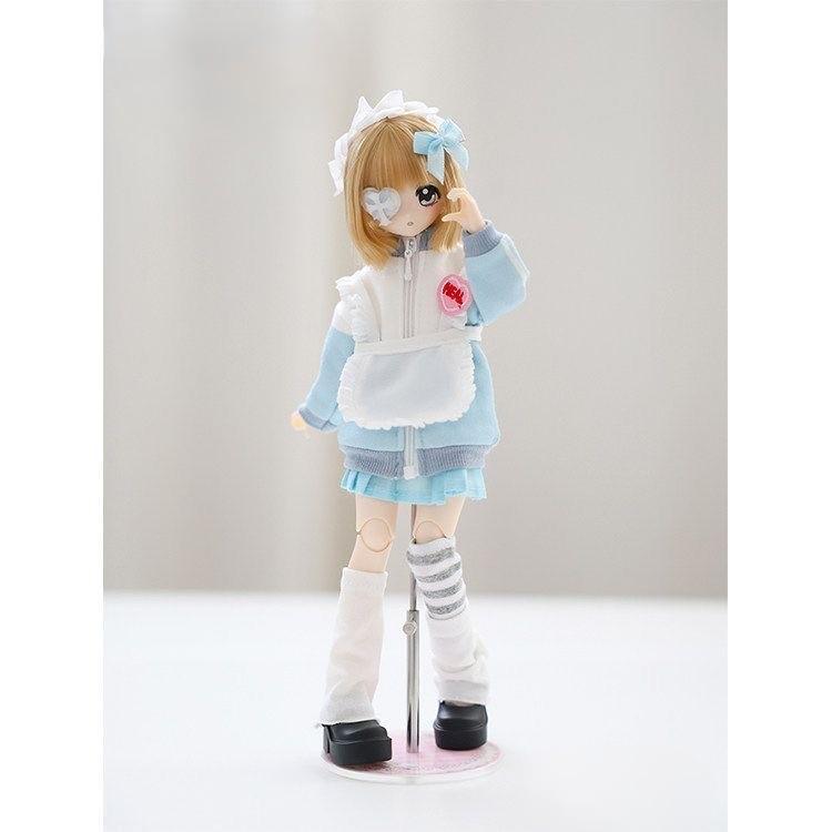 New Style Touch My Bangs Series Undrilled BJD Blind Box - 1/8 Bonnie Action Figure Doll, Cute Collectible Poseable Figurine, Scale Articulated Figure for Toys & Hobbies