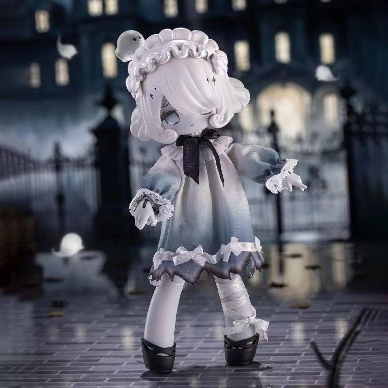 Arcane Circuit 1/12 Scale Resin/PVC BJD Collectible Figure - Mythical Articulating Figurine for Collectors, Poseable Joint Legs, 1 Secret Realm Pilgrimage Blind Box, 1 Themed ID Card, Taobao Xiaohongshu Popular Doll Accessory
