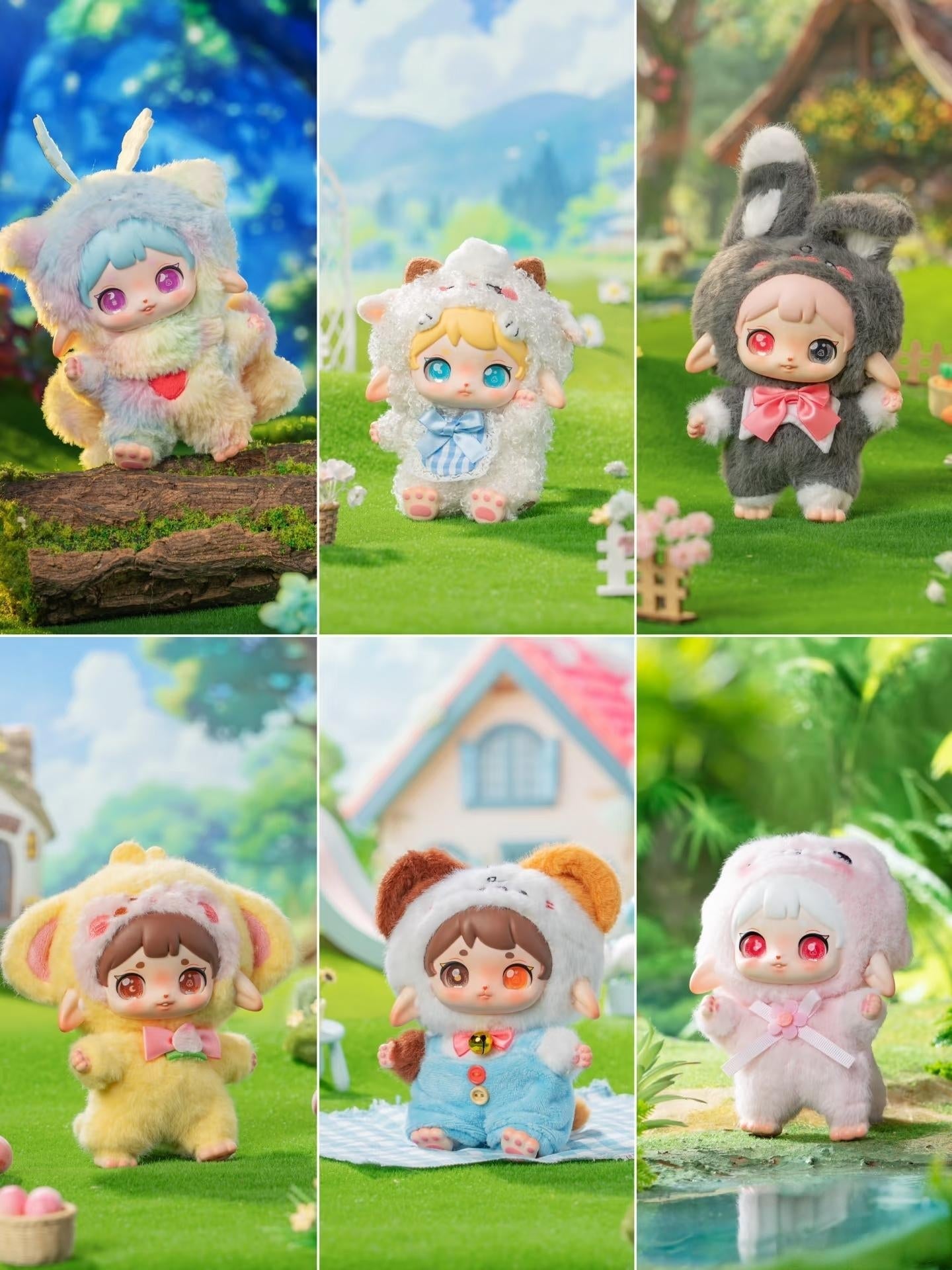 Ruby happy fluffy series plush blind box