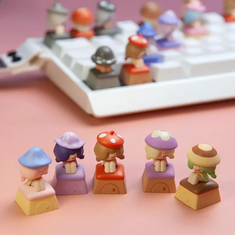 moogugirl&small moogu Keycap Series Figure Blind Box