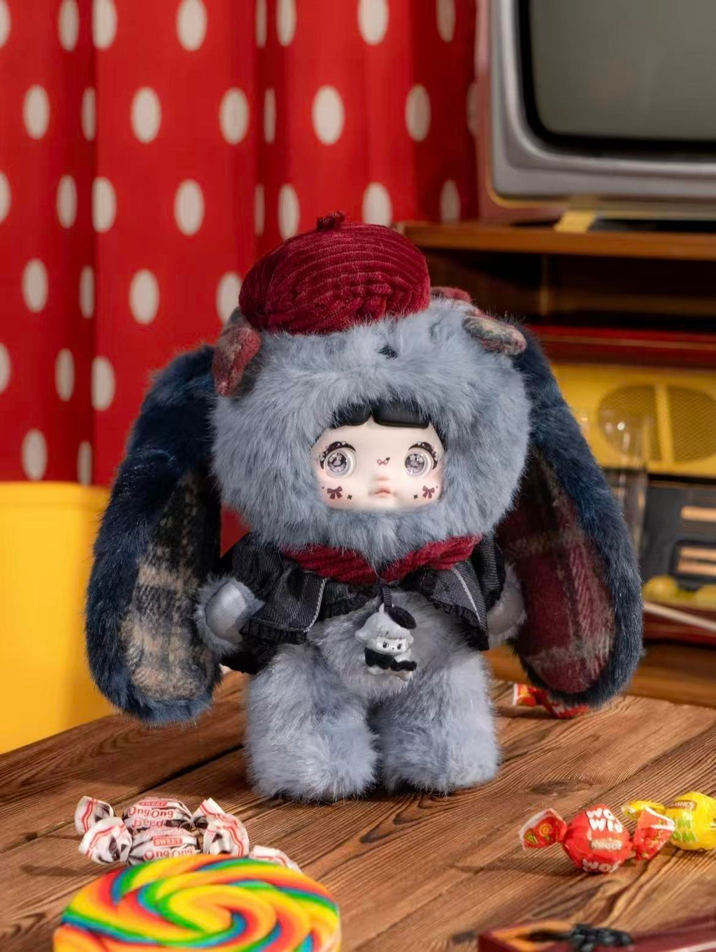 Offline Exclusive! Nommi About The Childhood Series Plush Blind Box – Cute Kawaii Collectible Plush Doll Pendant, Soft Stuffed Childhood-Themed Toy, Adorable Surprise Gift for Girls & Friends
