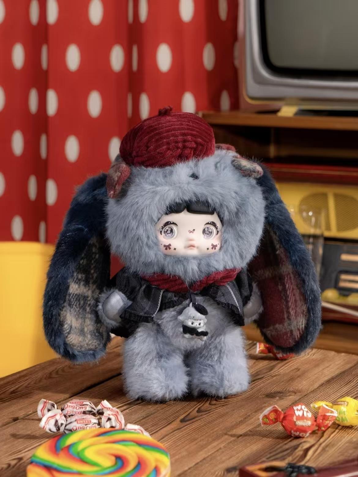 Offline Exclusive! Nommi About The Childhood Series Plush Blind Box – Cute Kawaii Collectible Plush Doll Pendant, Soft Stuffed Childhood-Themed Toy, Adorable Surprise Gift for Girls & Friends