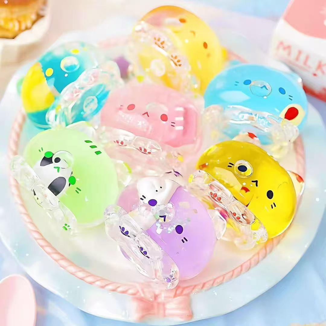 Octopus Meow Jelly Food Battle  Blind Box