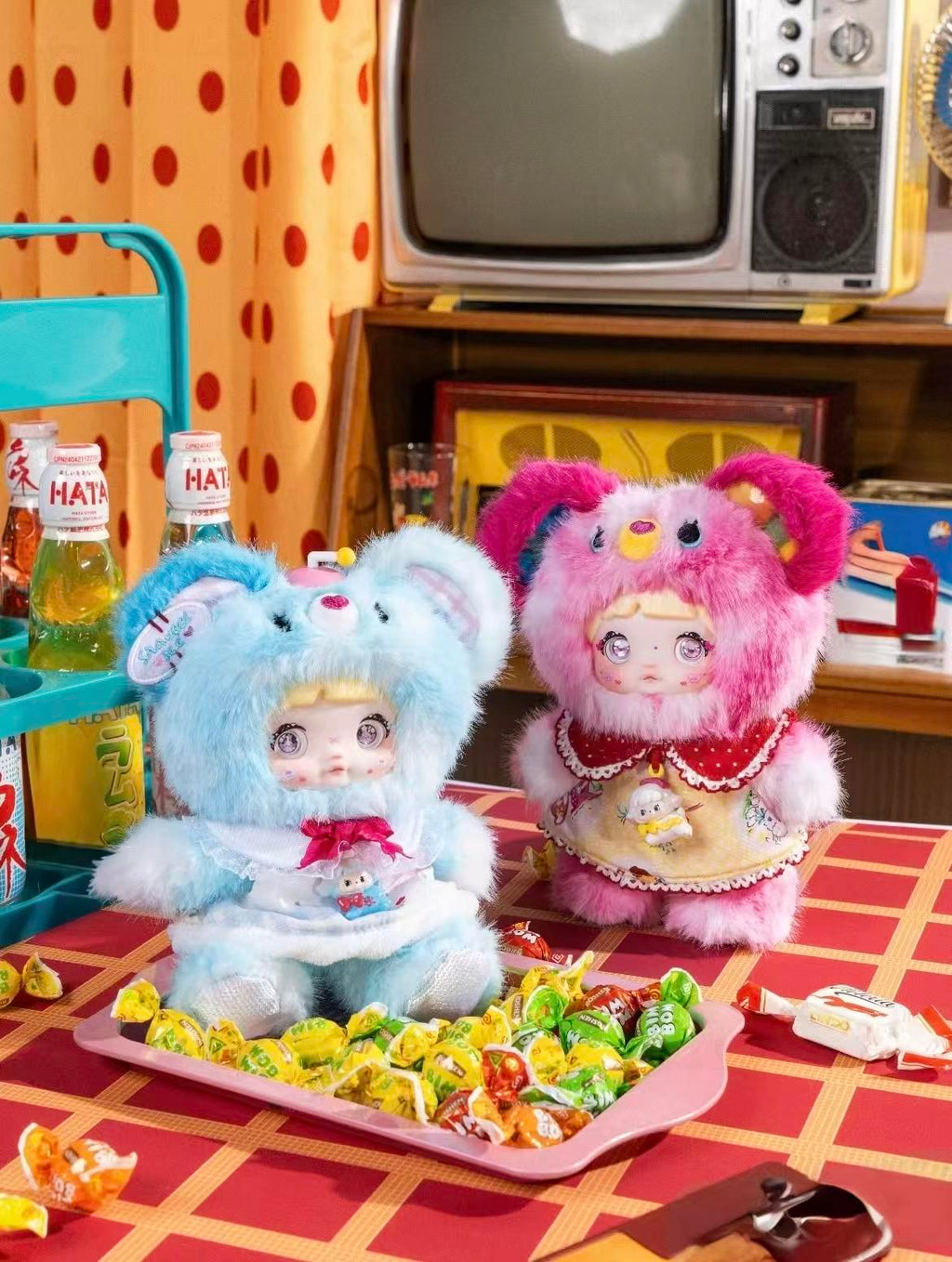 Offline Exclusive! Nommi About The Childhood Series Plush Blind Box – Cute Kawaii Collectible Plush Doll Pendant, Soft Stuffed Childhood-Themed Toy, Adorable Surprise Gift for Girls & Friends