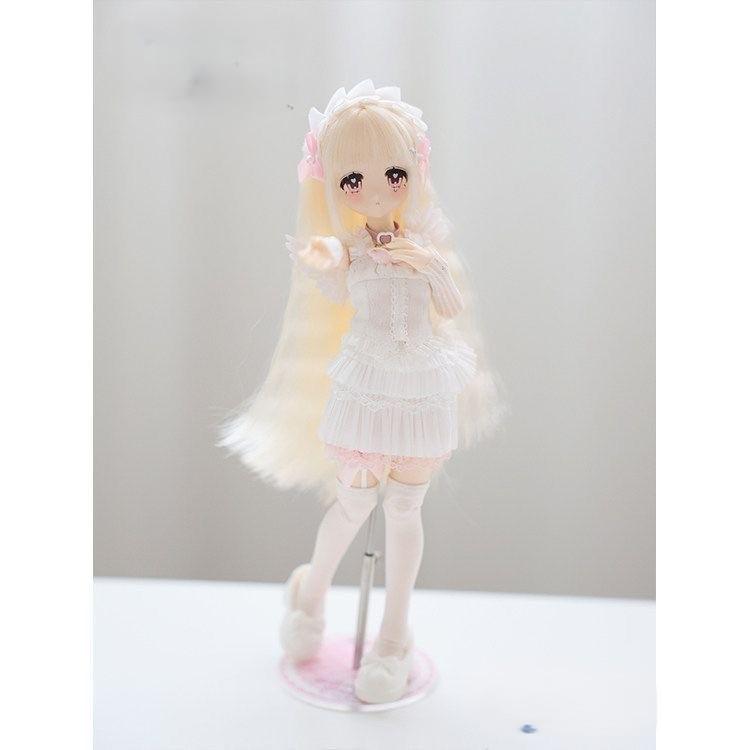 New Style Touch My Bangs Series Undrilled BJD Blind Box - 1/8 Bonnie Action Figure Doll, Cute Collectible Poseable Figurine, Scale Articulated Figure for Toys & Hobbies