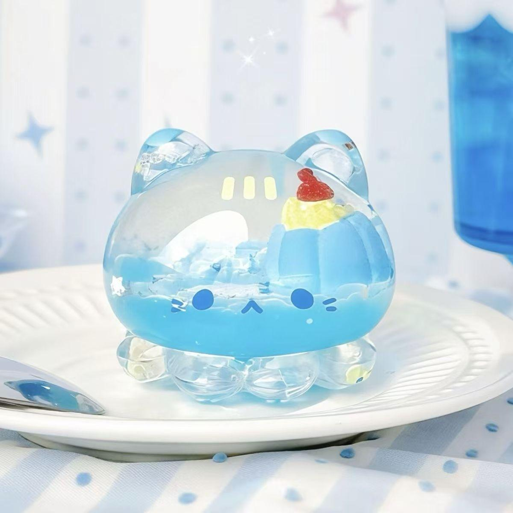 Octopus Meow Jelly Food Battle  Blind Box