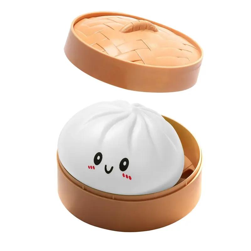 Glitter Series & Macaron Series Expressive Big Dumpling Squishy Blind Box