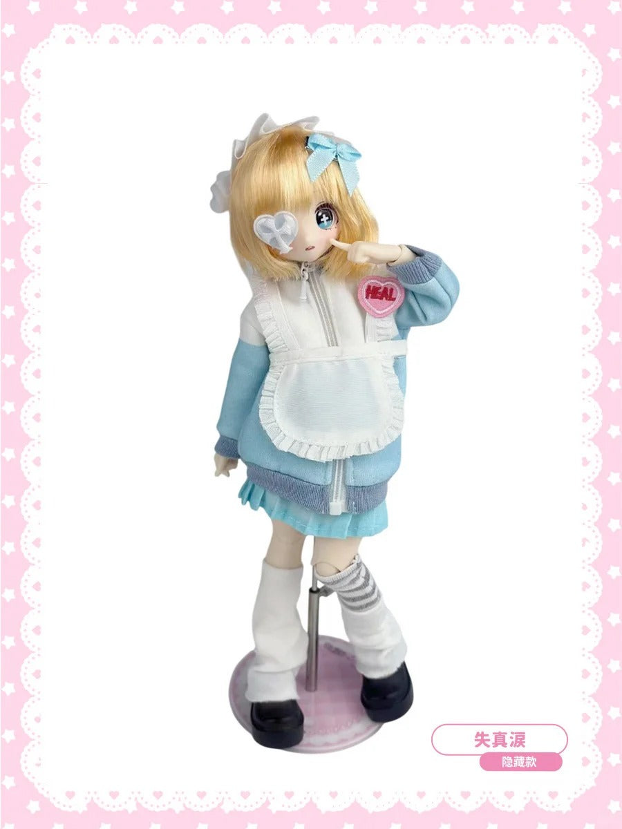 New style on t Touch My Bangs Series Figures BJD Articulated Doll Blind Box Collectible