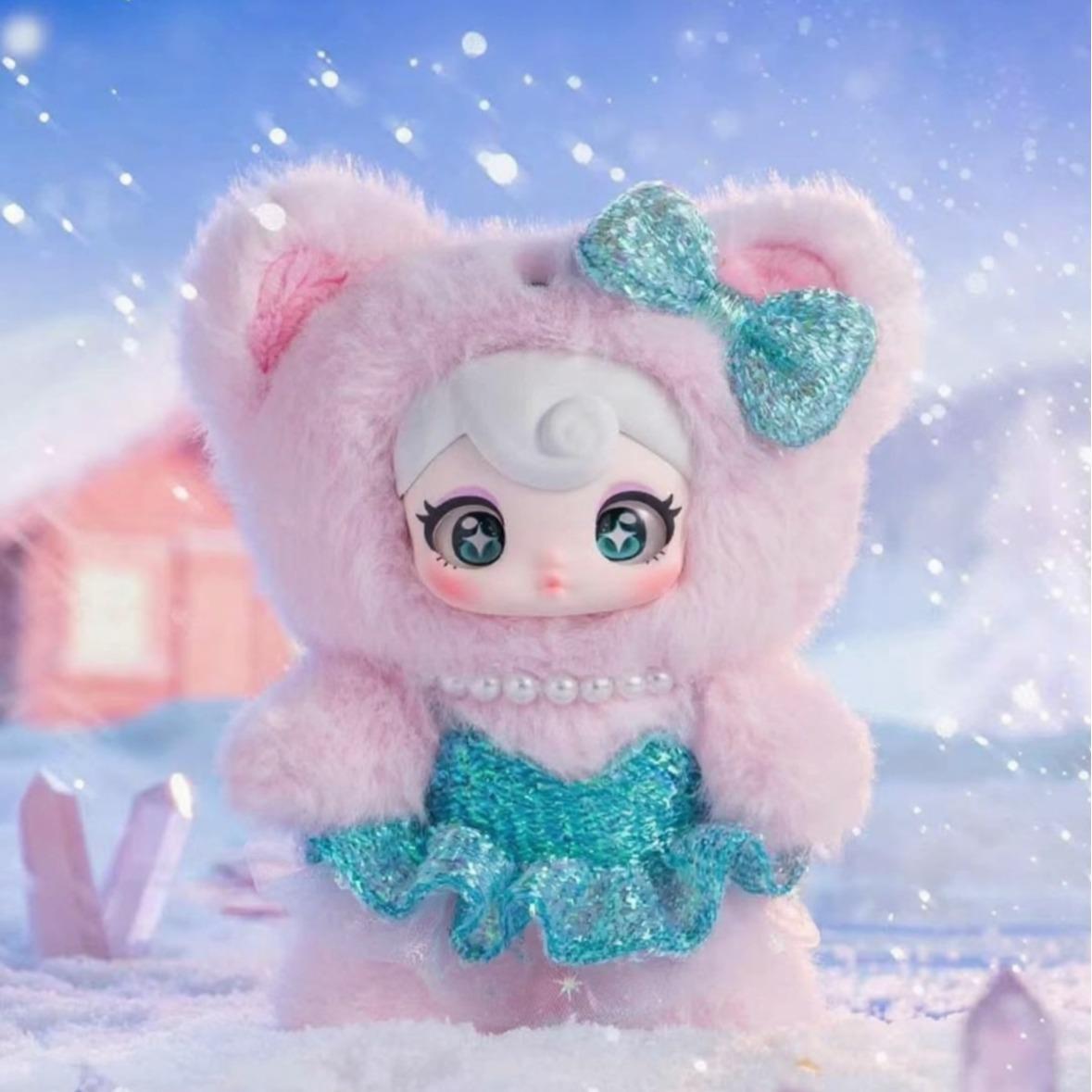 Rebellious Sweetheart Plush Blind Box Keychain – Cute Plush Doll Bag Charm for Girls | Perfect Birthday Gift Idea!