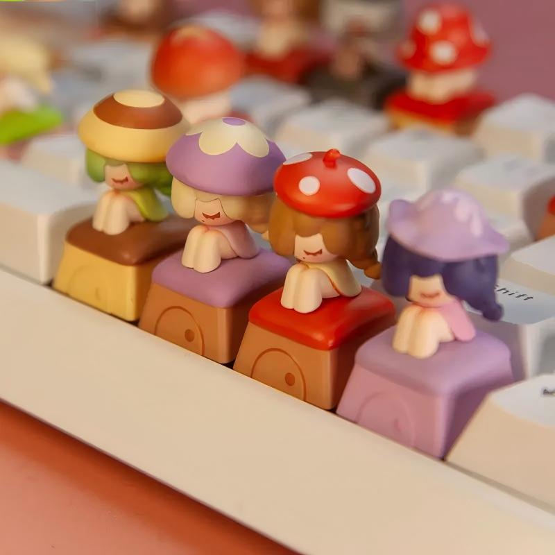 moogugirl&small moogu Keycap Series Figure Blind Box